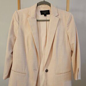 Peach Blazer 3/4 Sleeve
